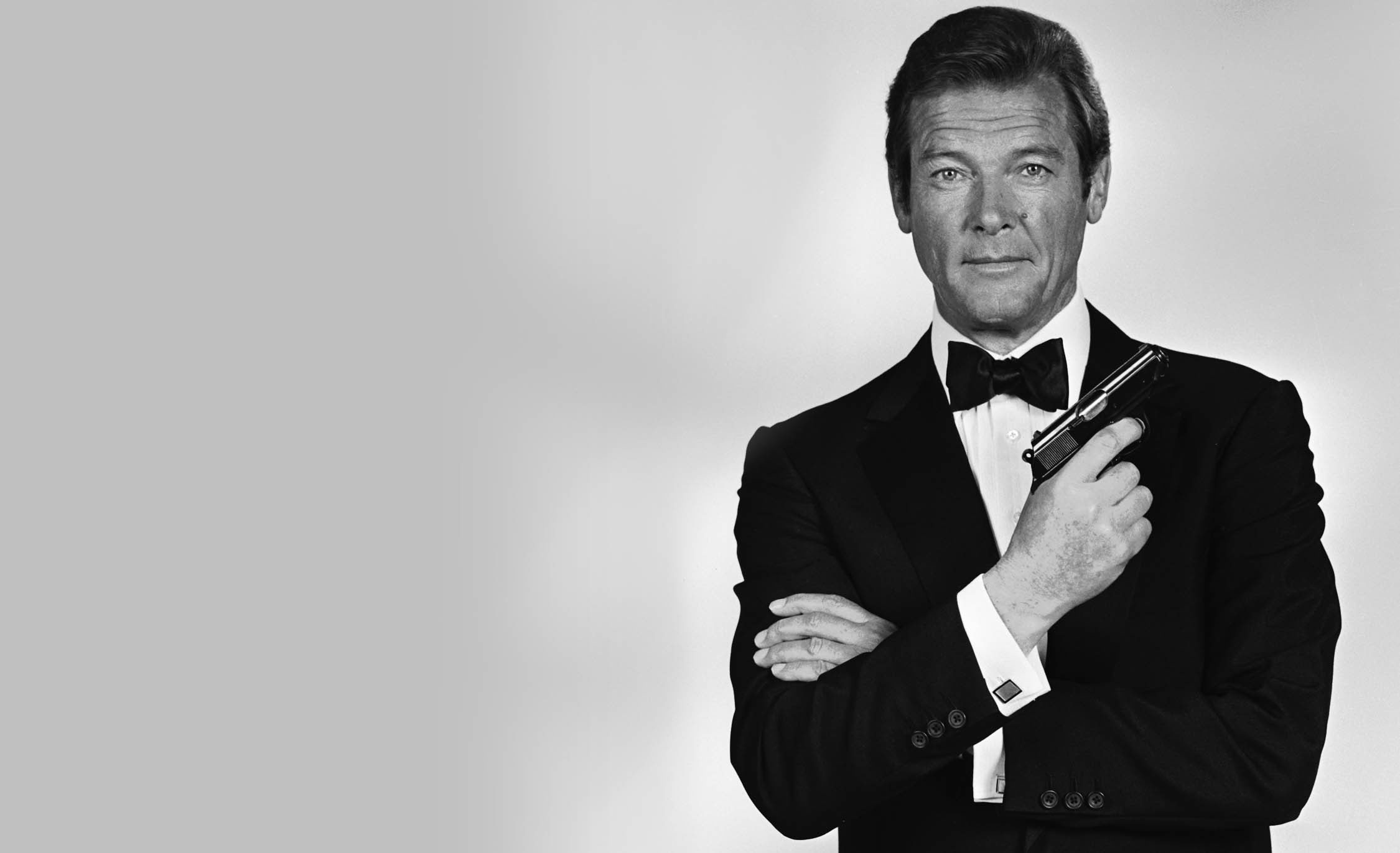 Roger Moore as James Bond